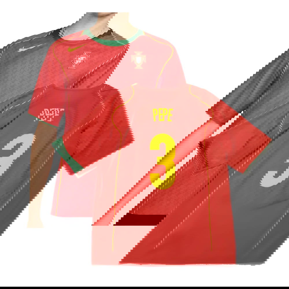Portugal 2004 Reissue Home Shirt (Pepe 3)