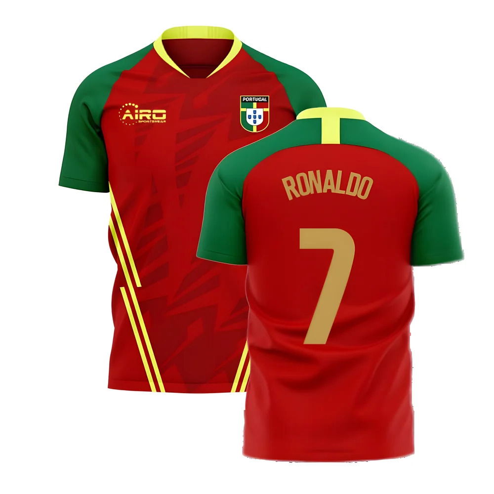 Portugal 2025-2026 Home Concept Football Kit (Airo) (RONALDO 7)