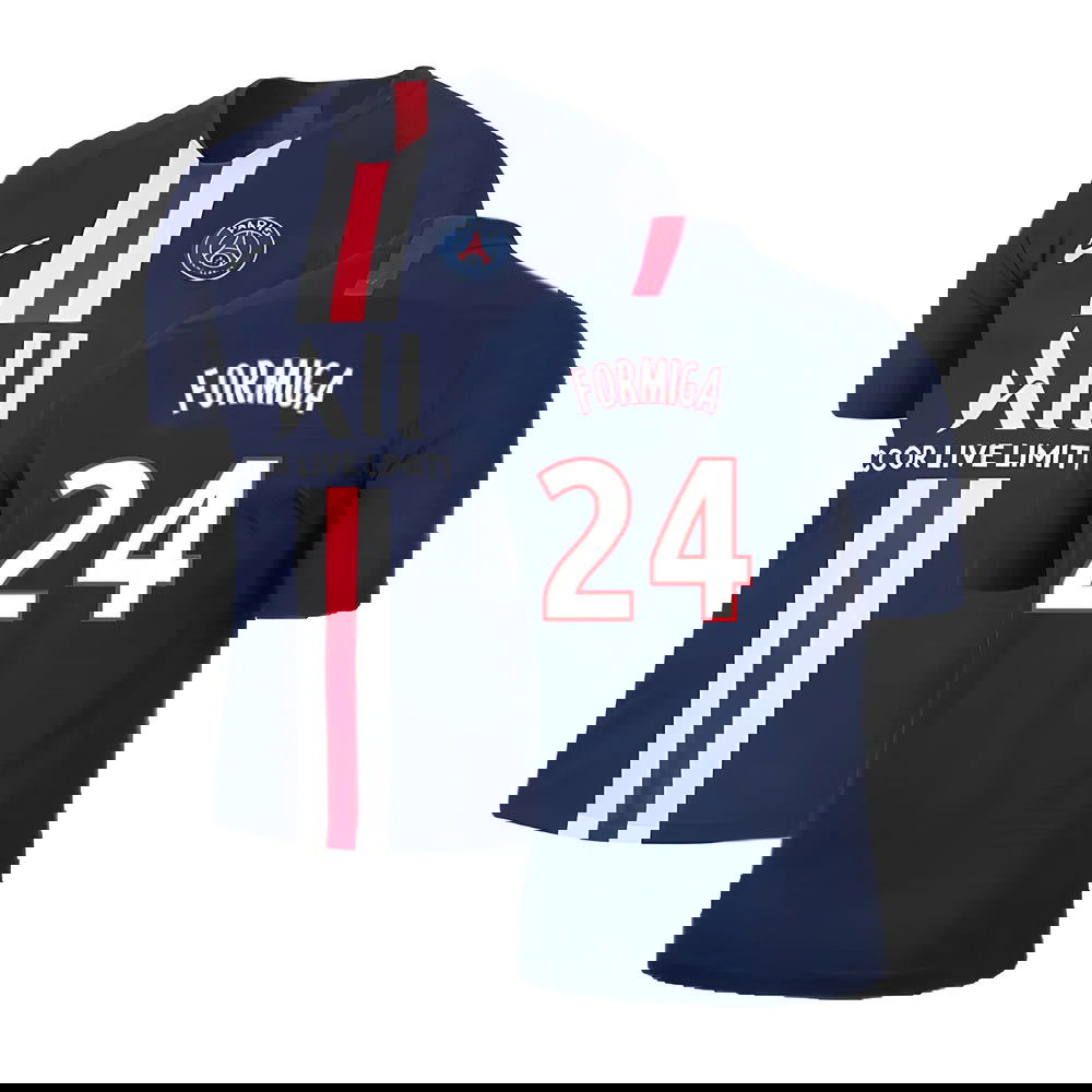 PSG 2019-20 Home Nike Vaporknit Shirt ((Mint) S) (Formiga 24)