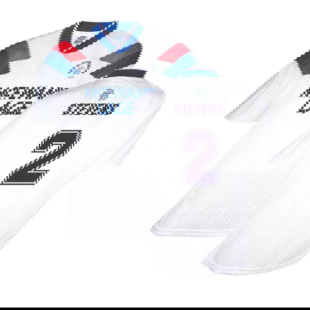 Rangers 1990 Away Retro Football Shirt (Stevens 2)