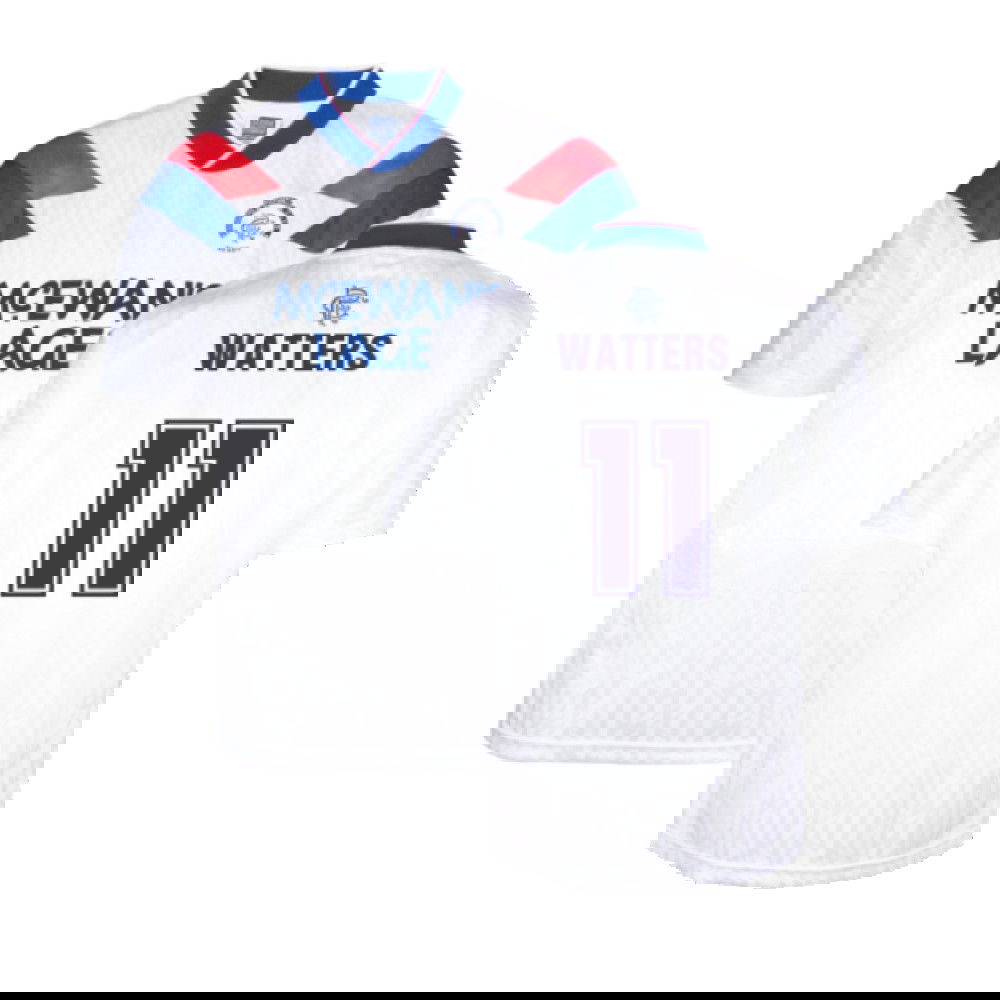 Rangers 1990 Away Retro Football Shirt (Watters 11)