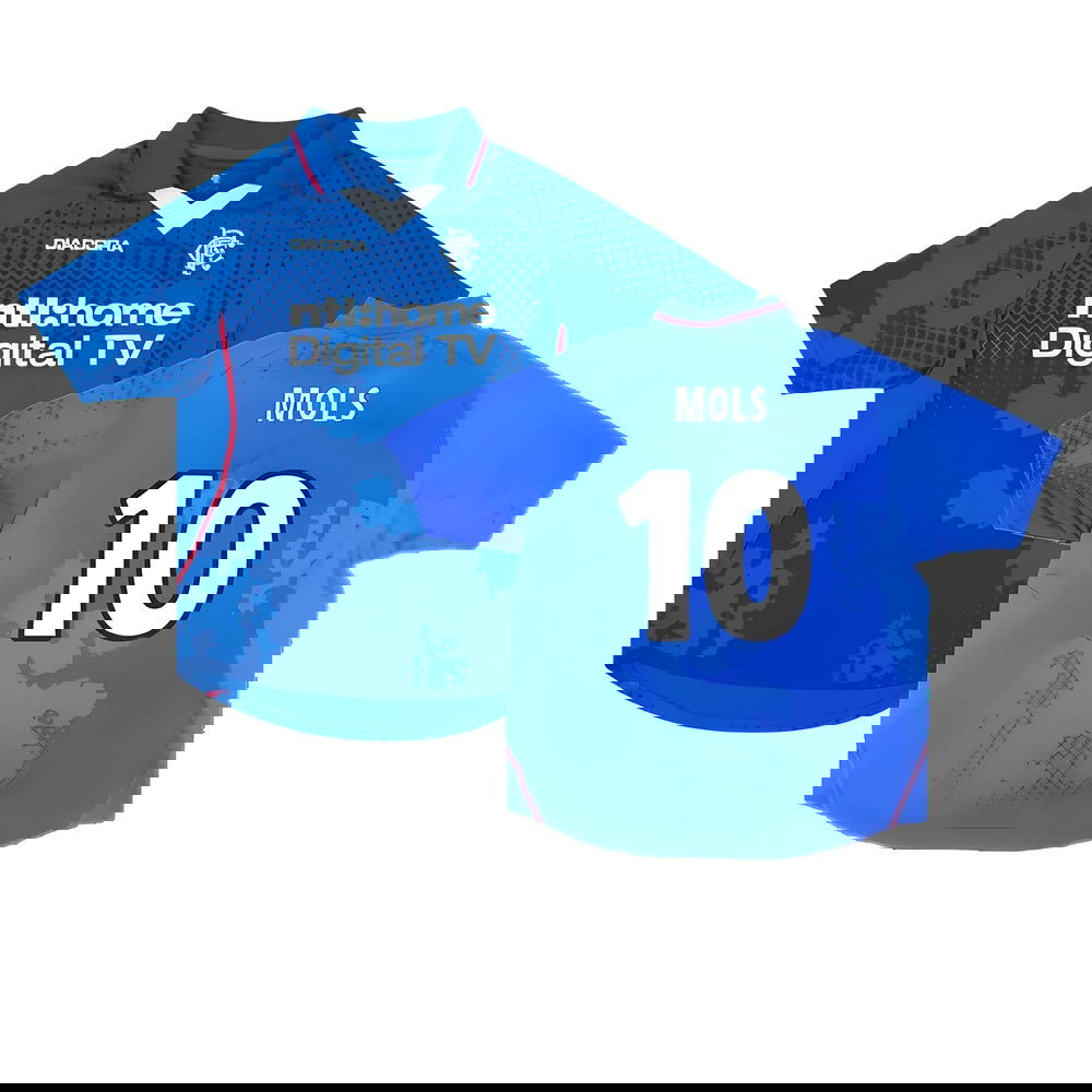 Rangers 2002-03 Home Shirt ((Very Good) XL) (Mols 10)