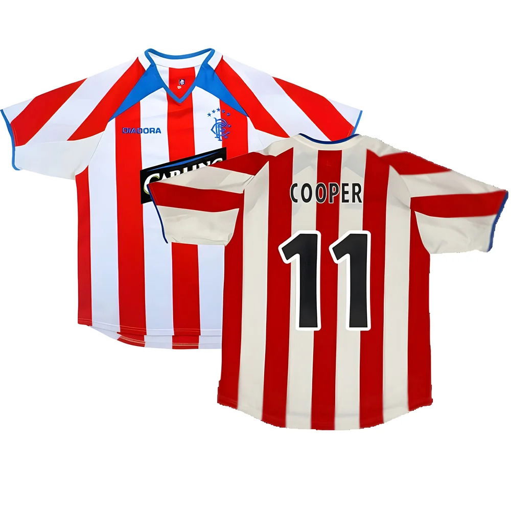 Rangers 2003-04 Away Shirt (L) (Excellent) (COOPER 11)