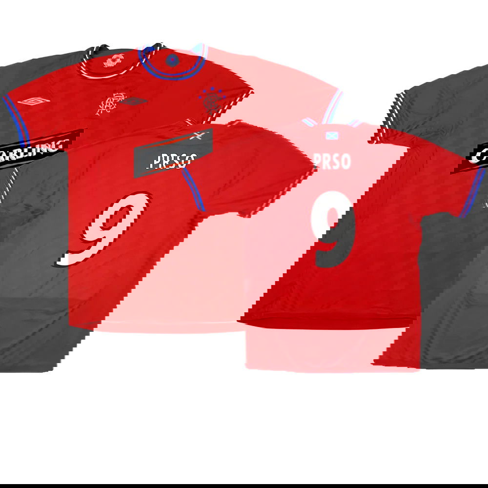 Rangers 2009-10 Away Shirt ((Very Good) M) (PRSO 9)