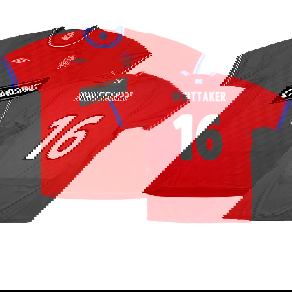 Rangers 2009-10 Away Shirt ((Very Good) M) (Whittaker 16)
