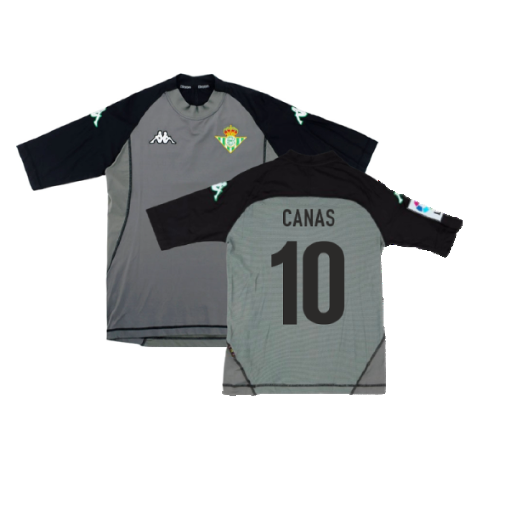 Real Betis 2004-05 3rd Shirt ((Excellent) XL) (Canas 10)