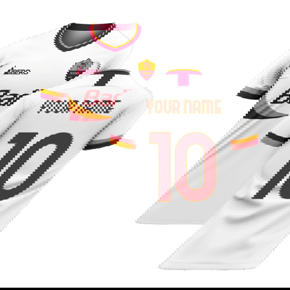 Roma 2025-2026 Away Concept Football Kit (Libero) (Your Name)