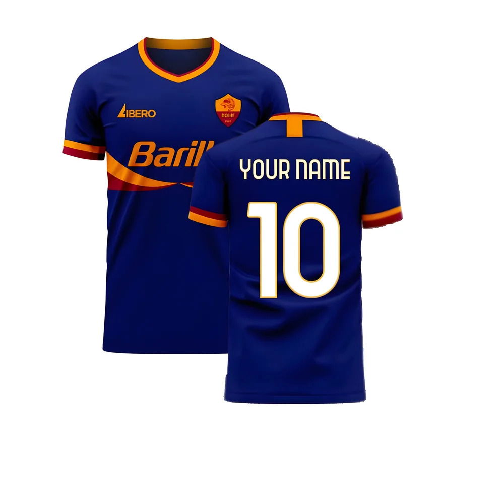 Roma 2025-2026 Third Concept Football Kit (Libero) (Your Name)