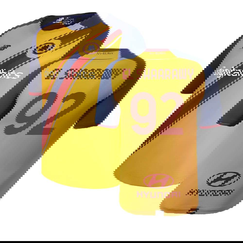 Roma 2021-22 Third Shirt ((Excellent) S) (EL SHAARAWY 92)