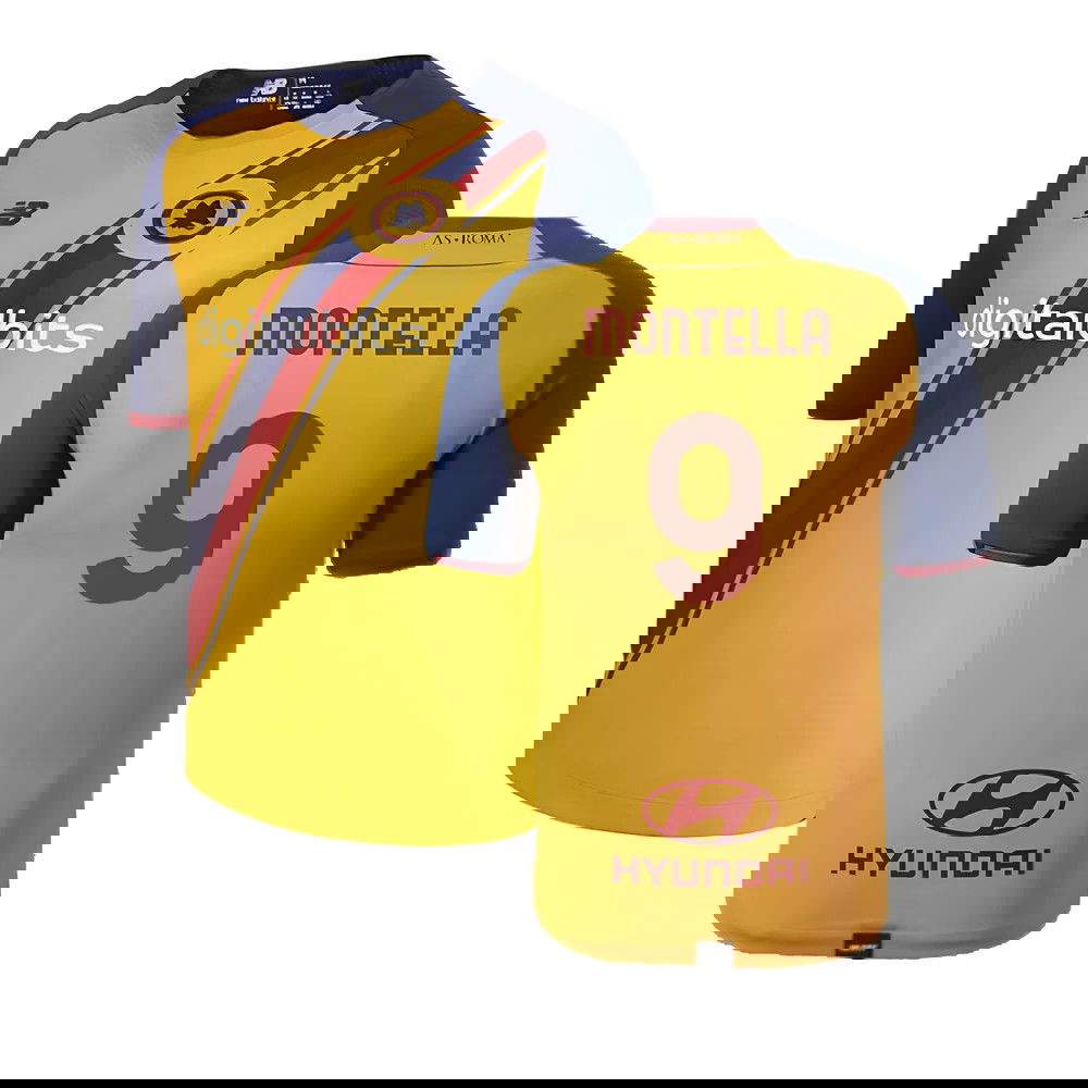 Roma 2021-22 Third Shirt ((Excellent) S) (MONTELLA 9)