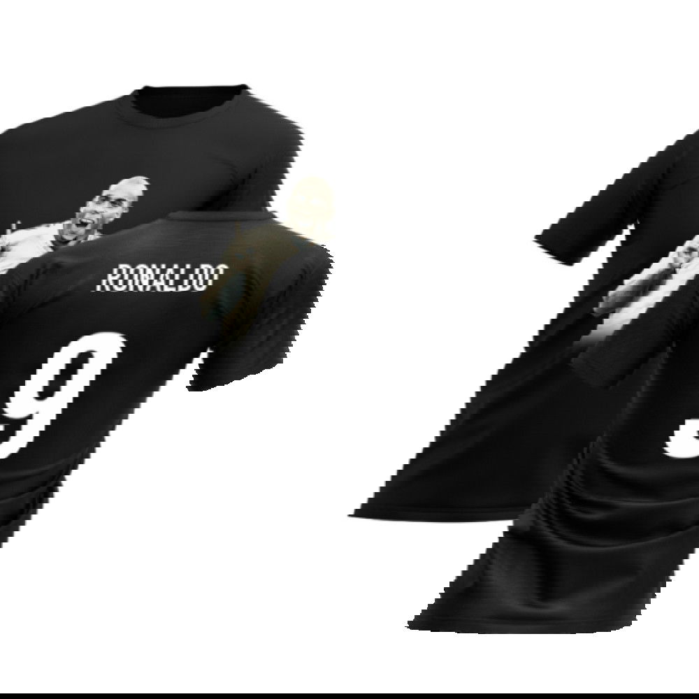 Ronaldo R9 Legend T-Shirt (Black) (Ronaldo 9)