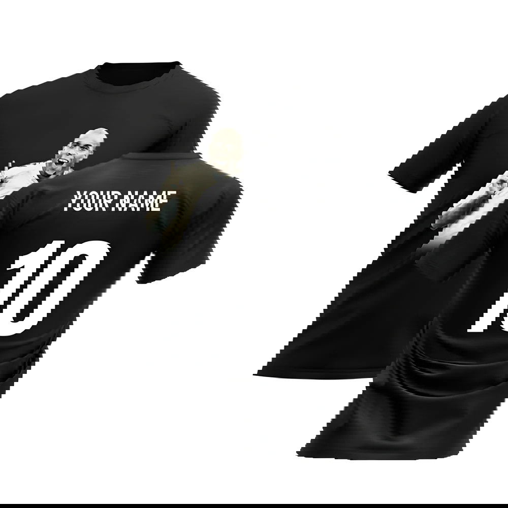 Ronaldo R9 Legend T-Shirt (Black) (Your Name)