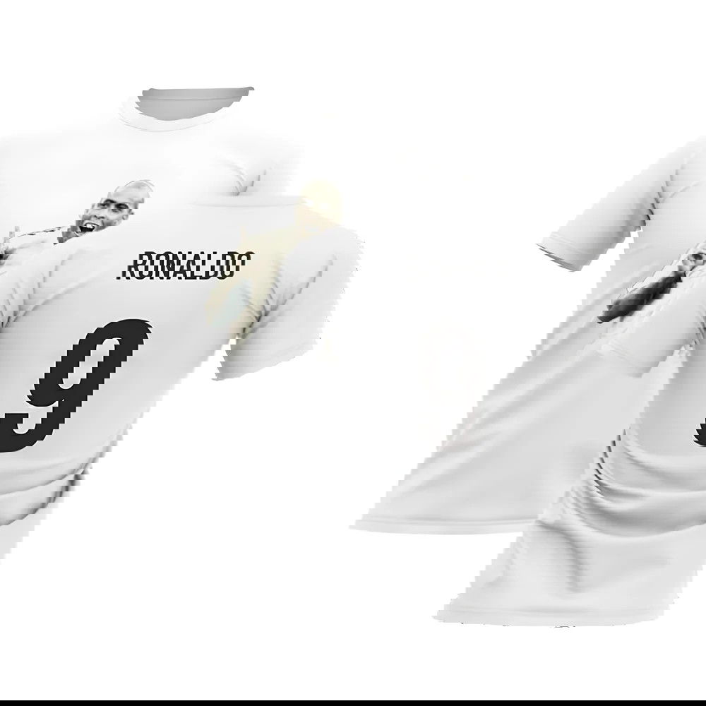 Ronaldo R9 Legend T-Shirt (White) (Ronaldo 9)