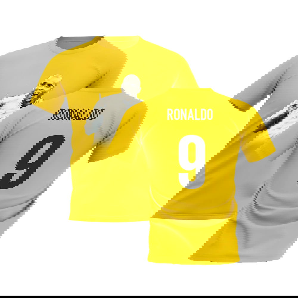 Ronaldo R9 Legend T-Shirt (Yellow) (Ronaldo 9)