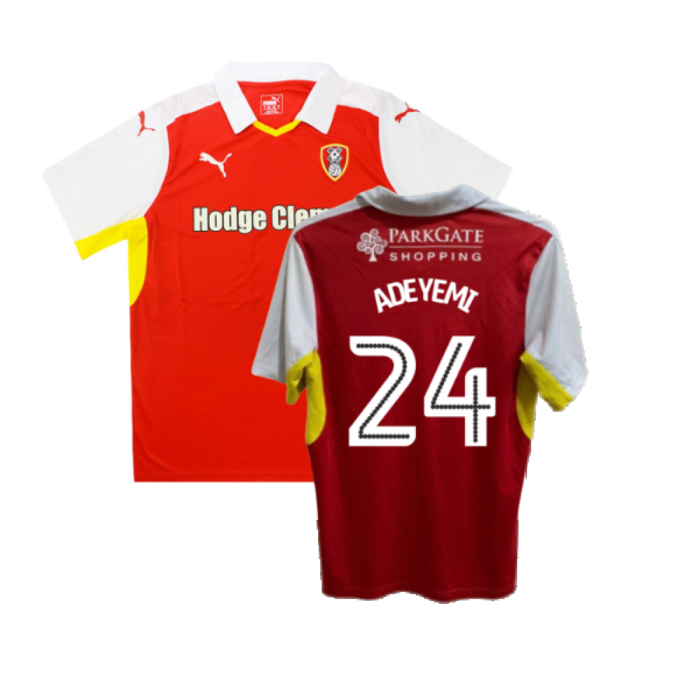 Rotherham 2016-17 Home Shirt ((Good) XL) (Adeyemi 24)