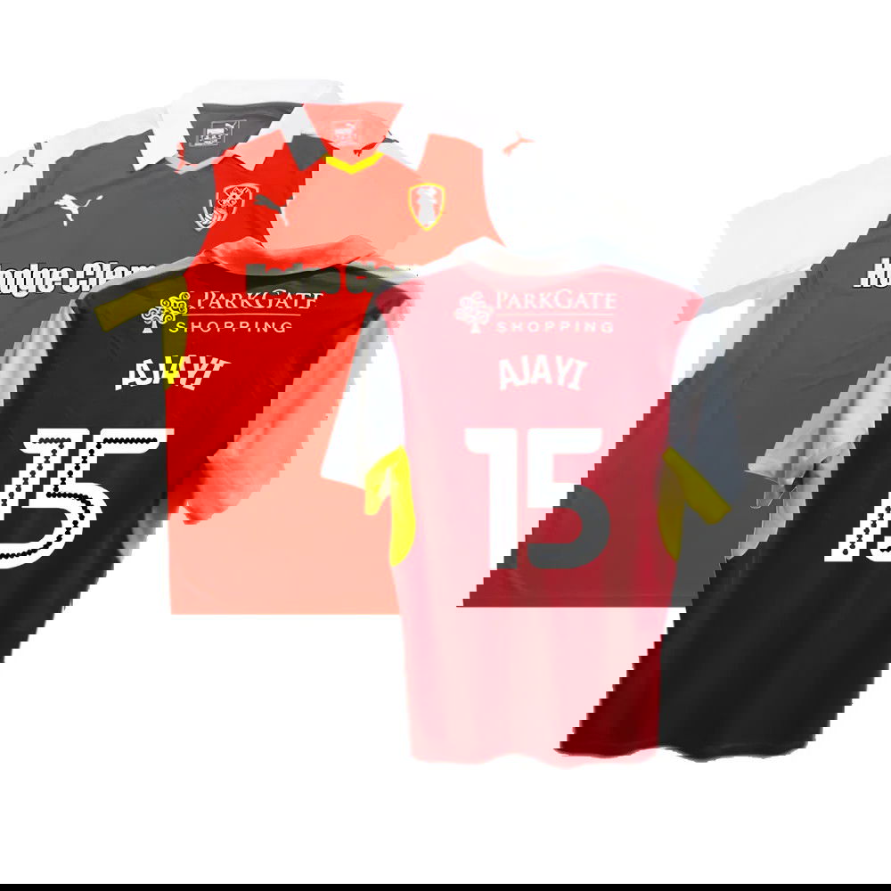 Rotherham 2016-17 Home Shirt ((Good) XL) (Ajayi 15)