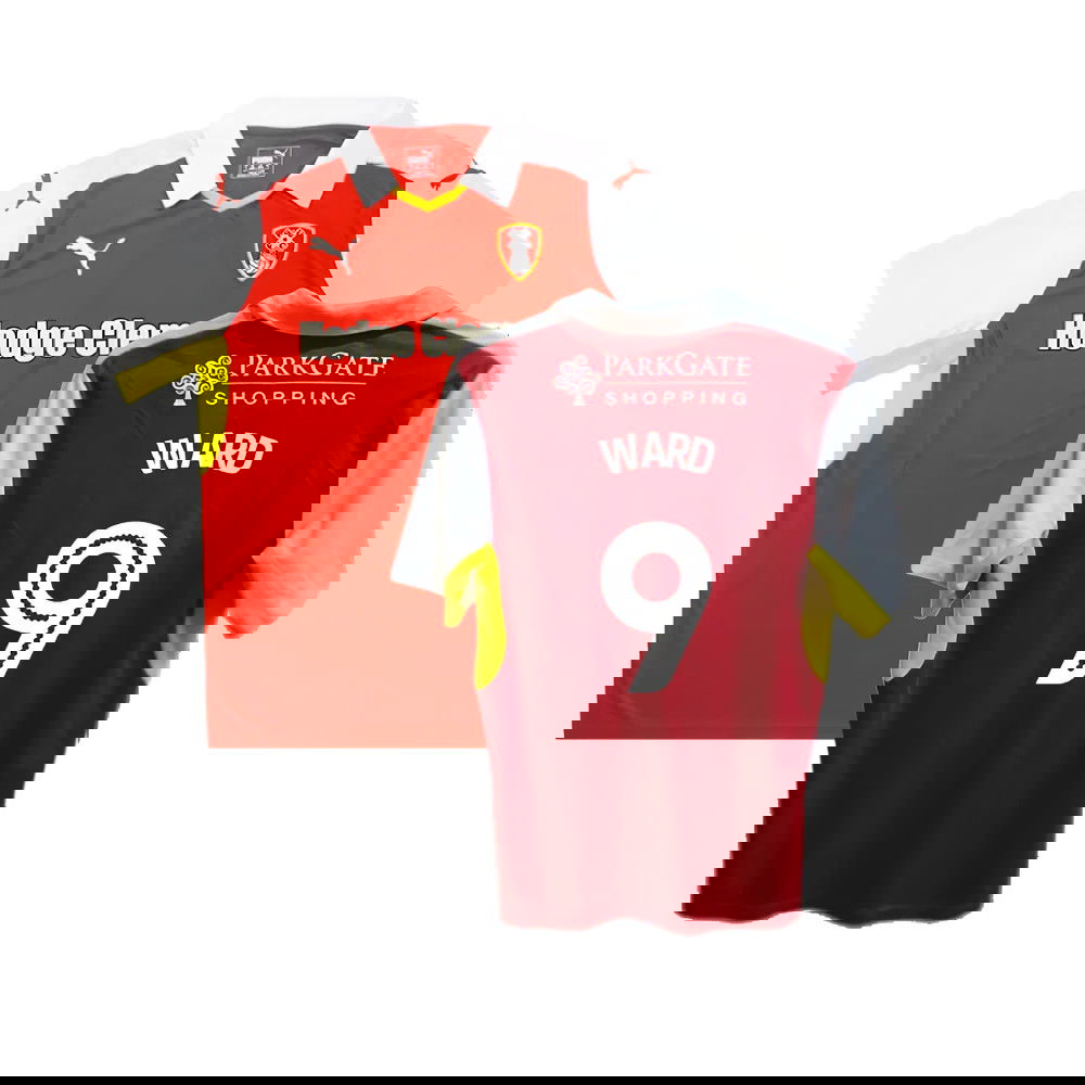 Rotherham 2016-17 Home Shirt ((Good) XL) (Ward 9)