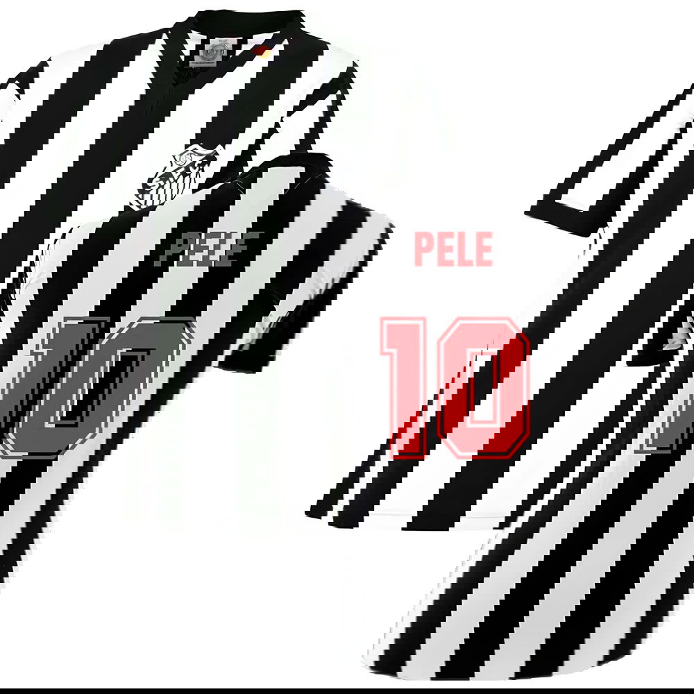 Santos 1970s Retro Football Shirt (PELE 10)