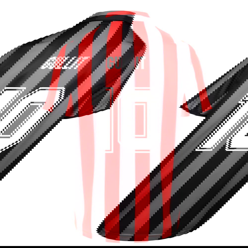 Score Draw Ac Milan 1988 Retro Football Shirt (GULLIT 10)