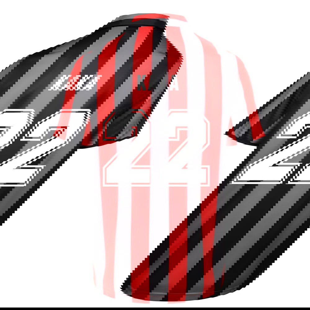 Score Draw Ac Milan 1988 Retro Football Shirt (KAKA 22)