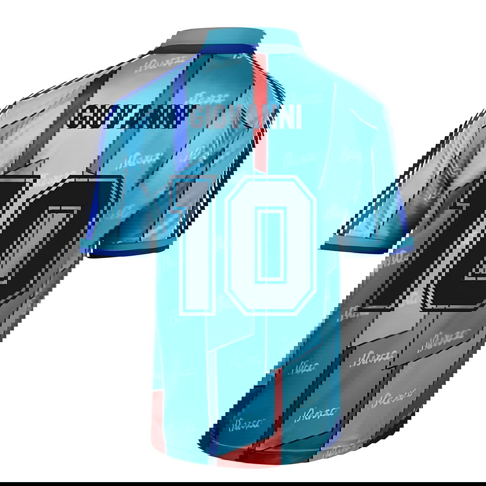 Score Draw Barcelona 1997 ECWC Final Retro Football Shirt (Giovanni 10)