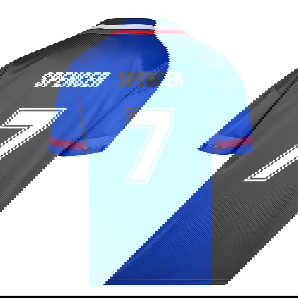 Score Draw Chelsea 1994 Retro Football Shirt (Spencer 7)