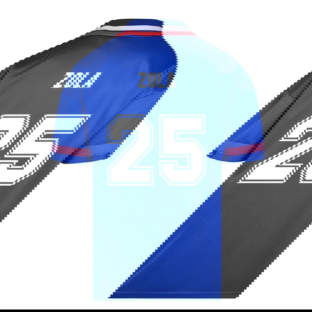 Score Draw Chelsea 1994 Retro Football Shirt (ZOLA 25)