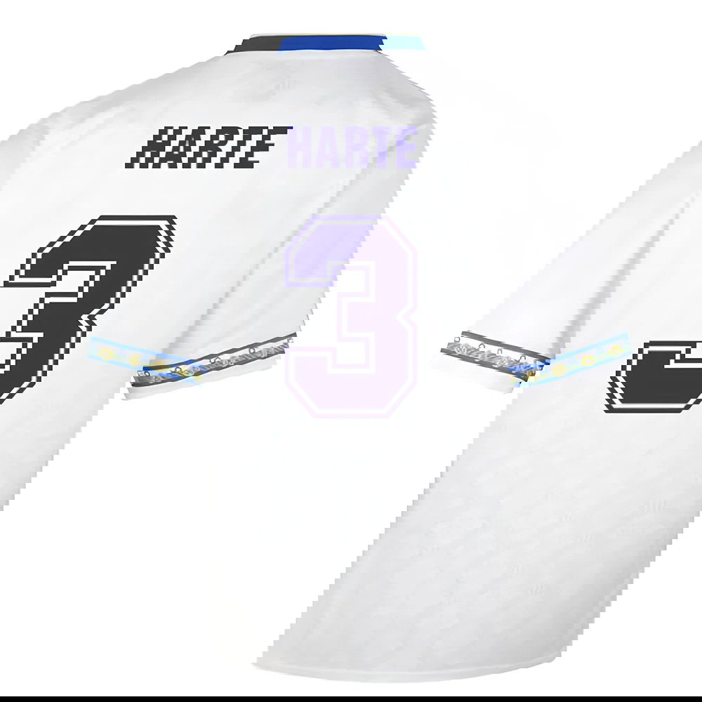 Score Draw Leeds United 1993 Admiral Retro Football Shirt (HARTE 3)