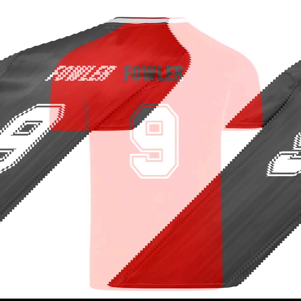 Score Draw Liverpool FC 1989 Retro Football Shirt (FOWLER 9)