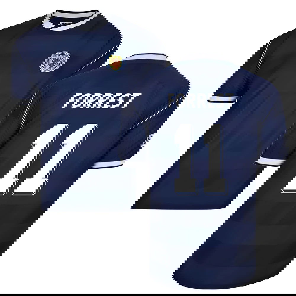 Score Draw Scotland 1986 Retro Football Shirt (Forrest 11)