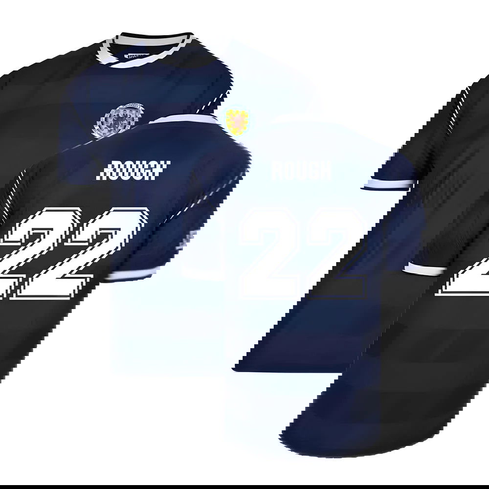 Score Draw Scotland 1986 Retro Football Shirt (Rough 22)