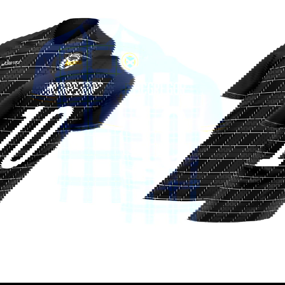 Scotland 2025-2026 Home Concept Football Kit (Libero) (McGREGOR 10)