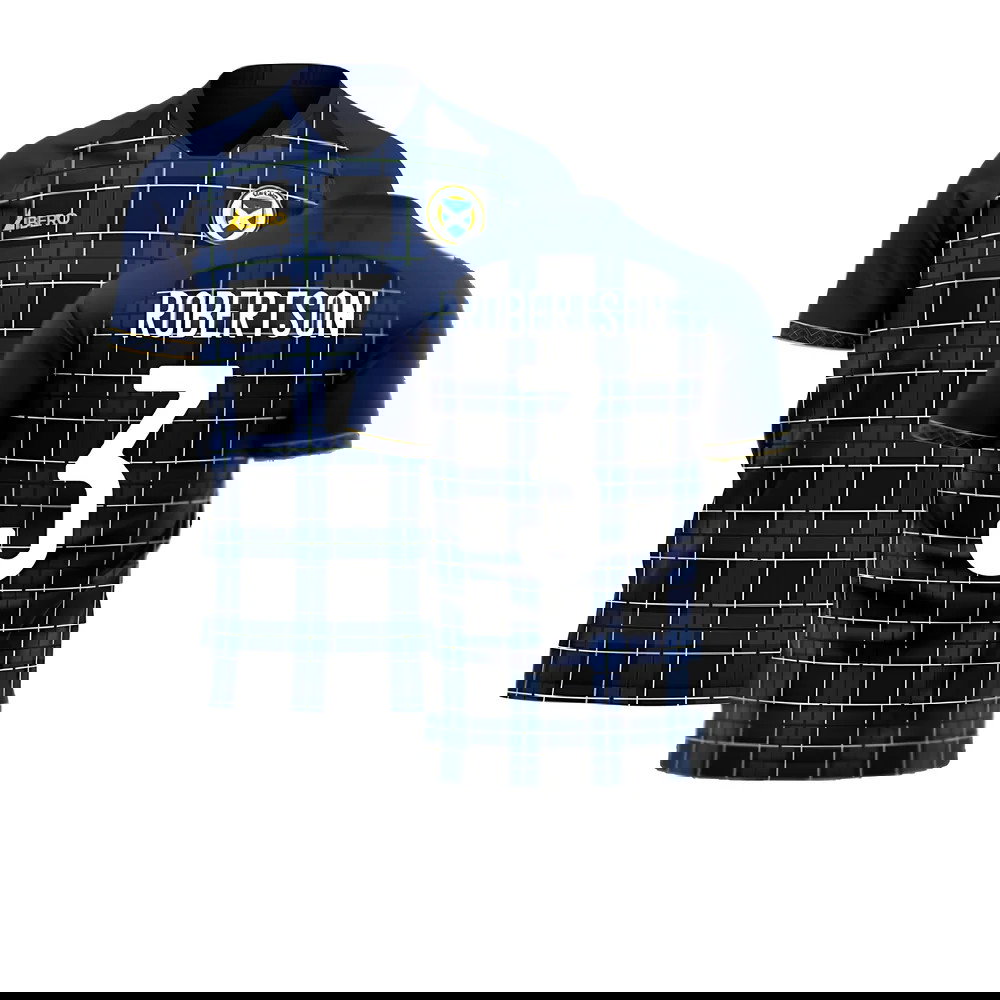 Scotland 2025-2026 Home Concept Football Kit (Libero) (ROBERTSON 3)
