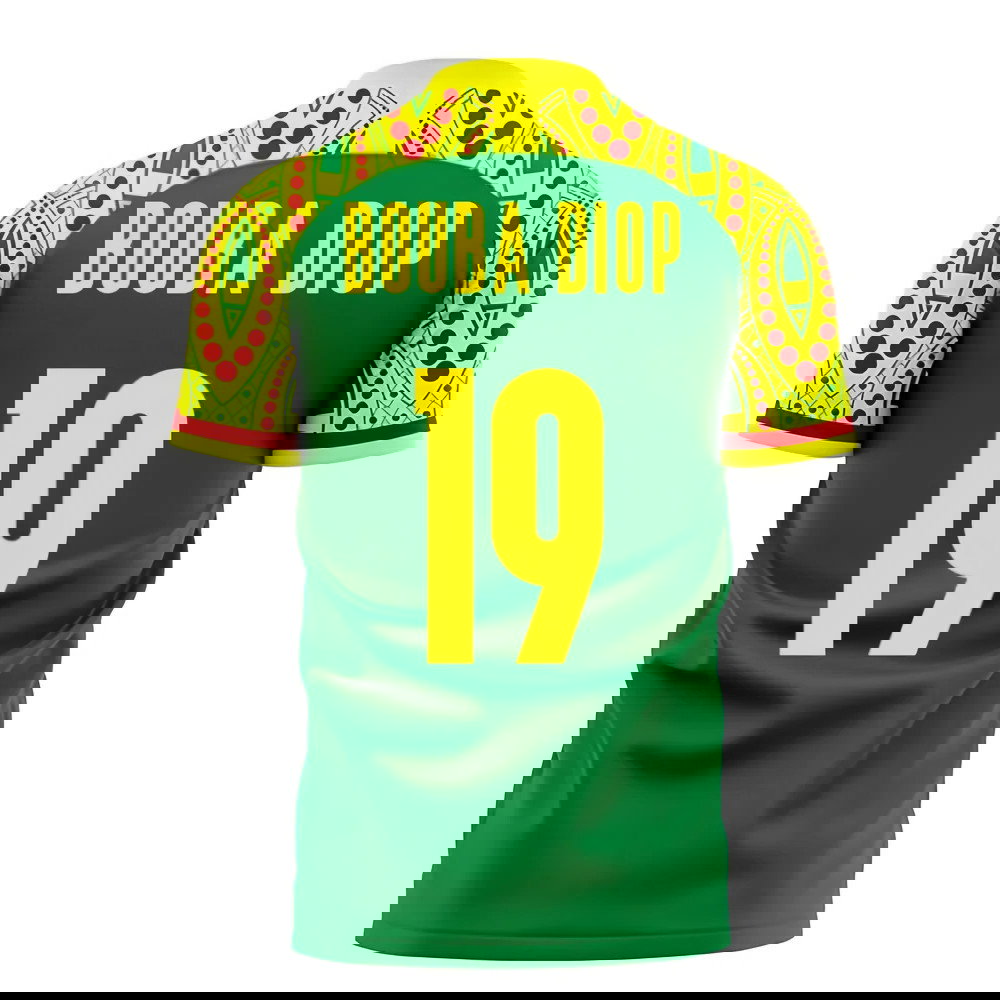 Senegal 2025-2026 Away Concept Football Kit (Libero) (BOUBA DIOP 19)