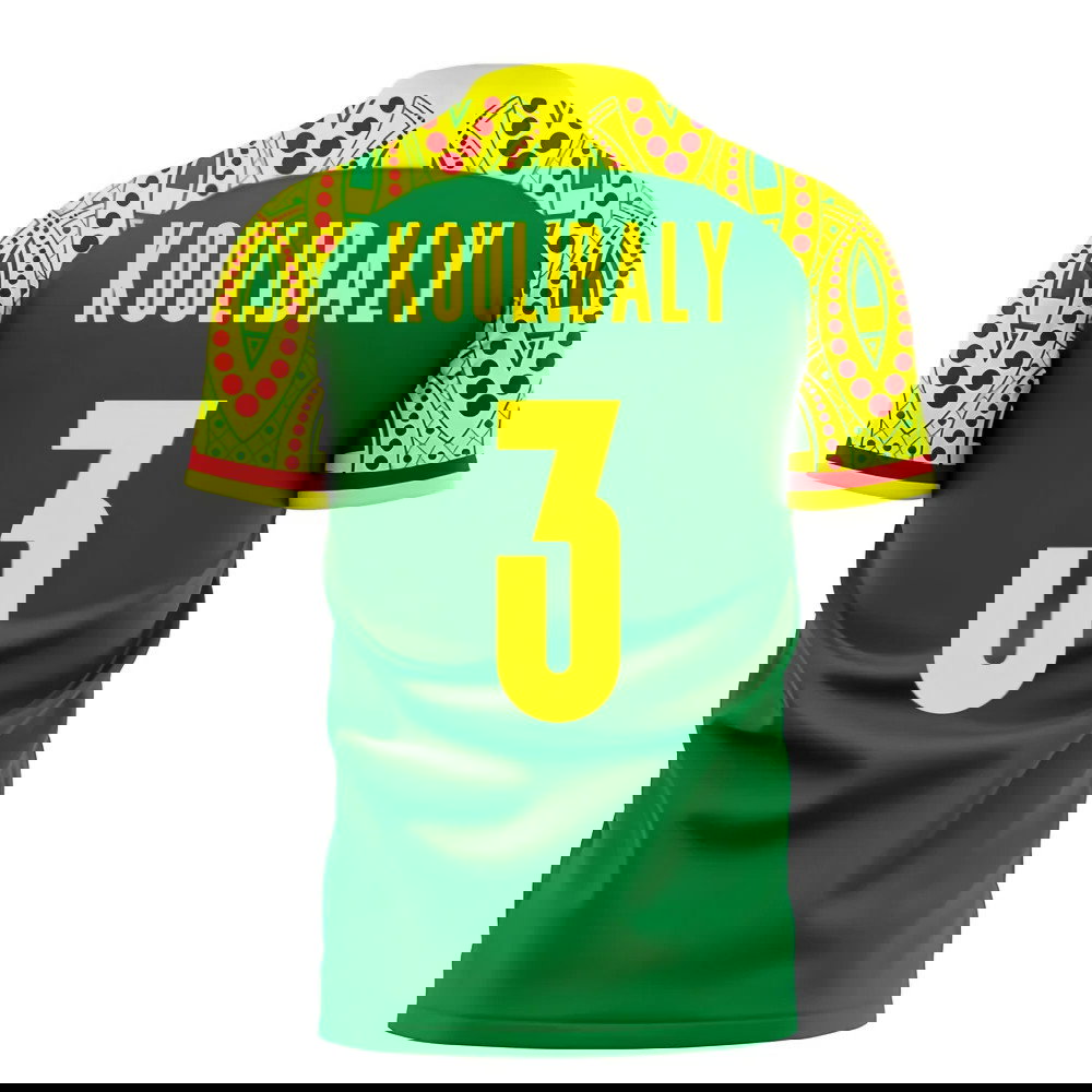Senegal 2025-2026 Away Concept Football Kit (Libero) (KOULIBALY 3)