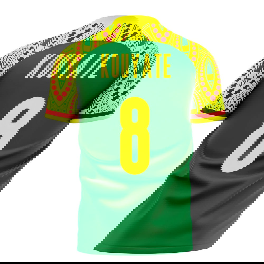 Senegal 2025-2026 Away Concept Football Kit (Libero) (KOUYATE 8)