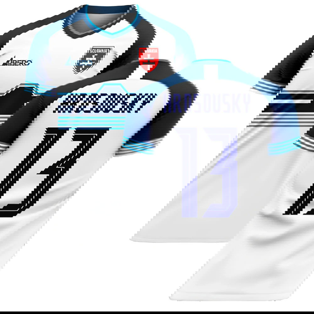 Slovakia 2025-2026 Home Concept Football Kit (Libero) (HROSOVSKY 13)
