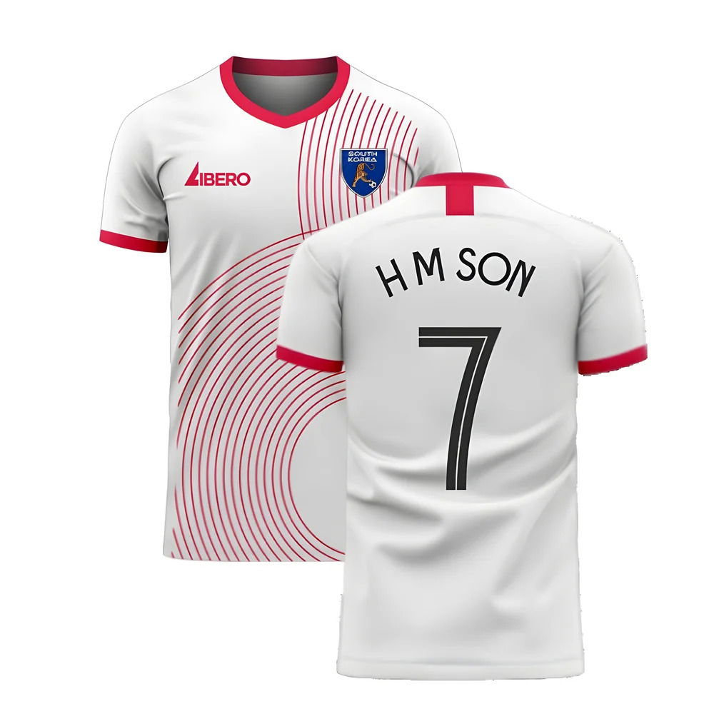 South Korea 2025-2026 Away Concept Football Kit (Libero) (H M SON 7)