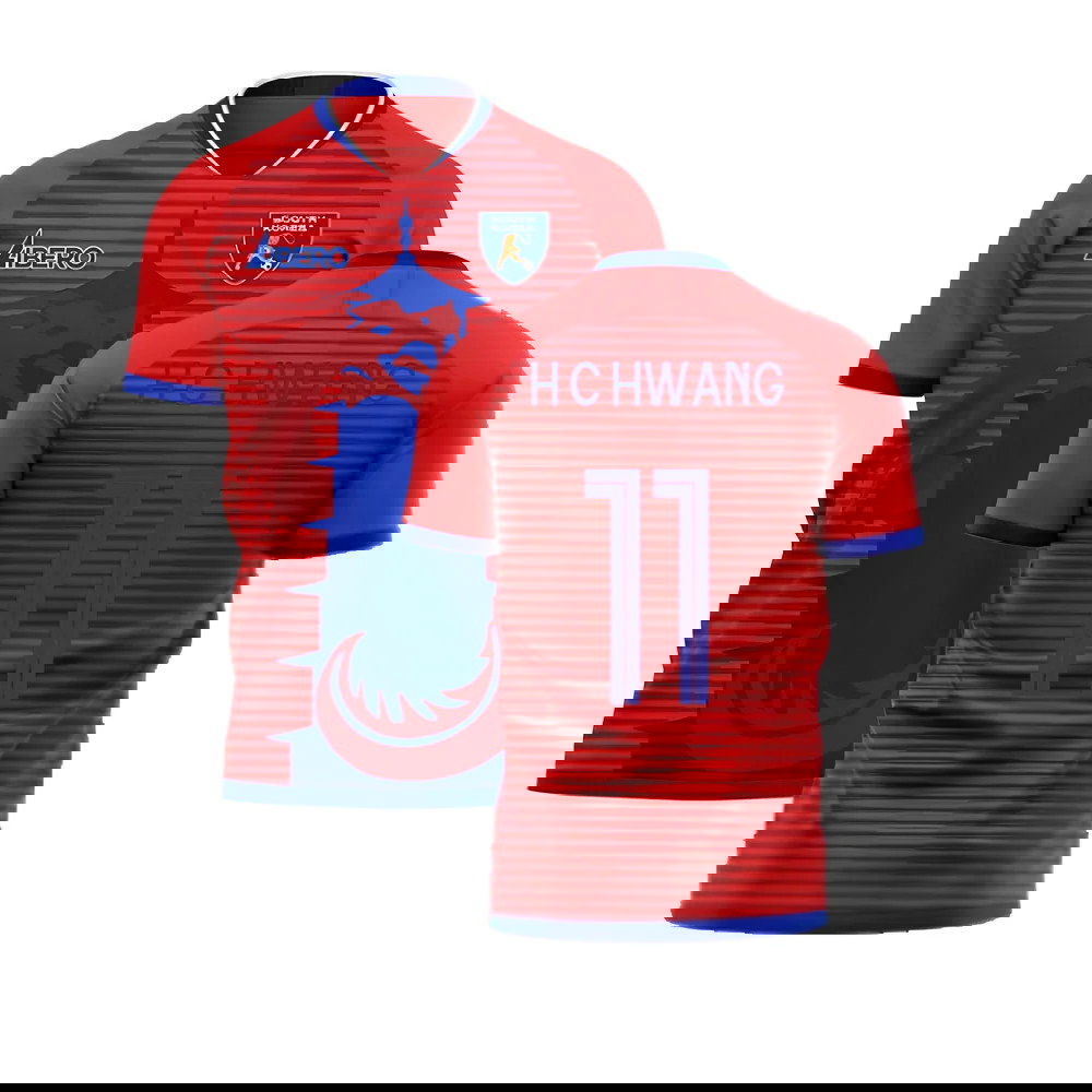 South Korea 2025-2026 Home Concept Football Kit (Libero) (H C HWANG 11)