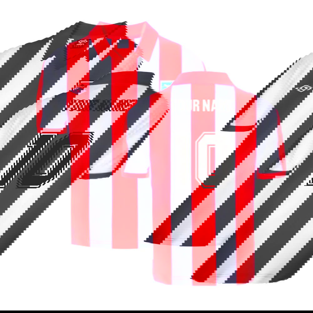 Sunderland 1978 Umbro Retro Football Shirt (Your Name)