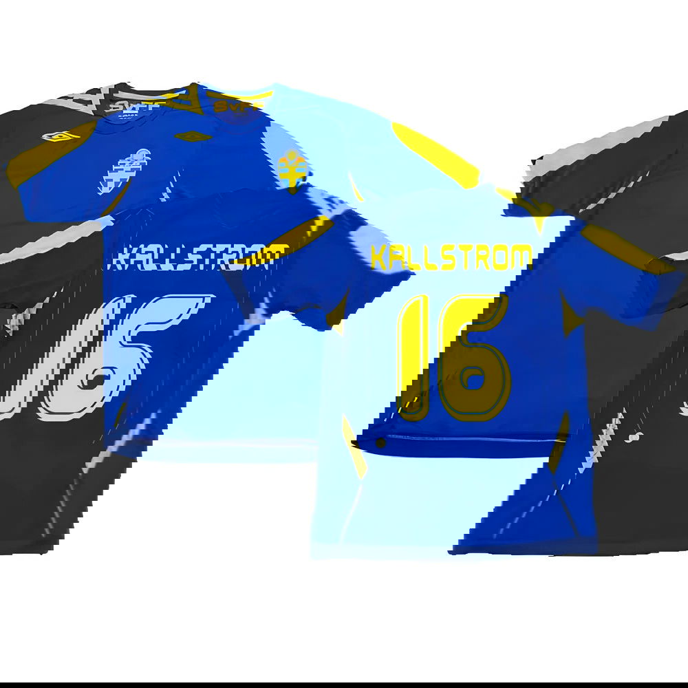 Sweden 2006-08 Away (S) (Excellent) (Kallstrom 16)