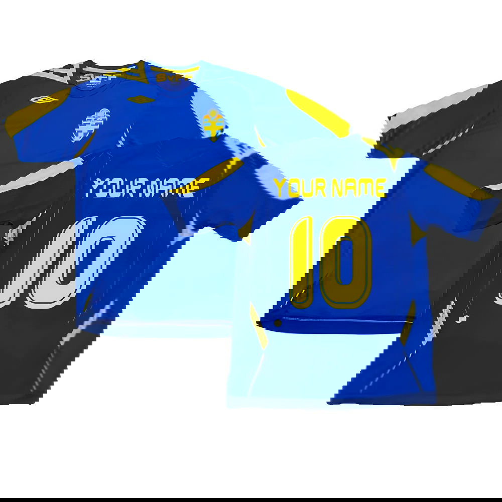 Sweden 2006-08 Away (S) (Excellent) (Your Name)