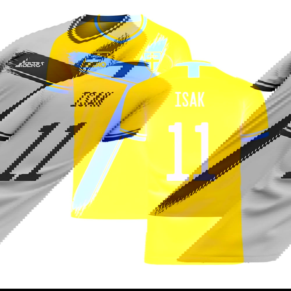 Sweden 2025-2026 Home Concept Football Kit (Libero) (ISAK 11)
