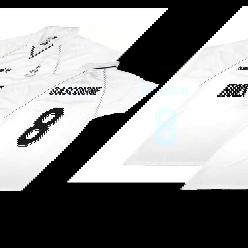 Tottenham 1989 Retro Hummel Home Shirt (Gascoigne 8)