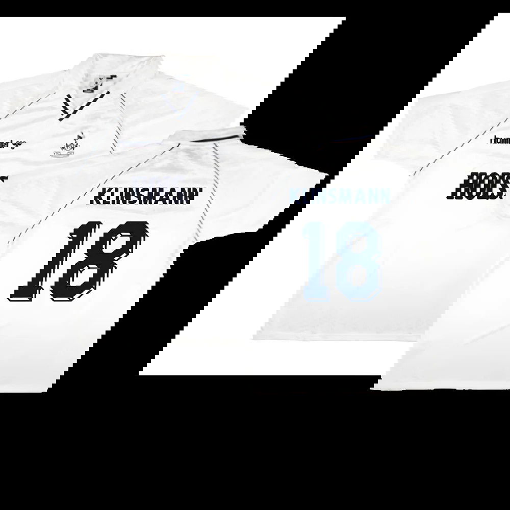 Tottenham 1989 Retro Hummel Home Shirt (Klinsmann 18)