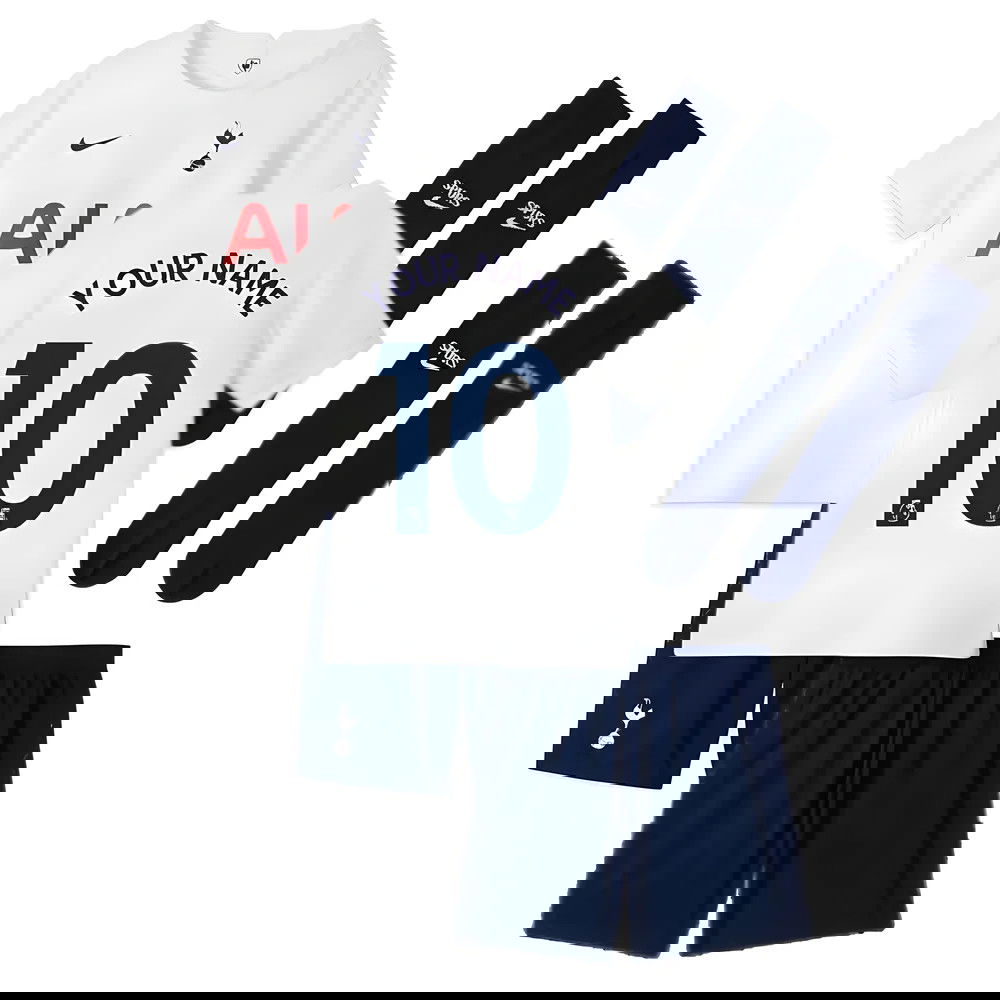 Tottenham 2021-2022 Little Boys Home Mini Kit (Your Name)