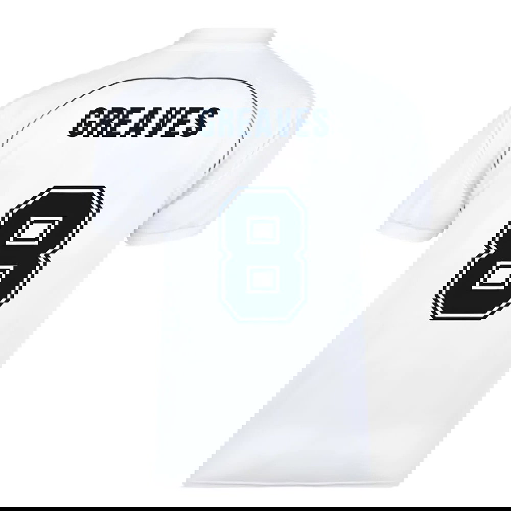 Tottenham Hotspur 1986 Retro Football Shirt (GREAVES 8)