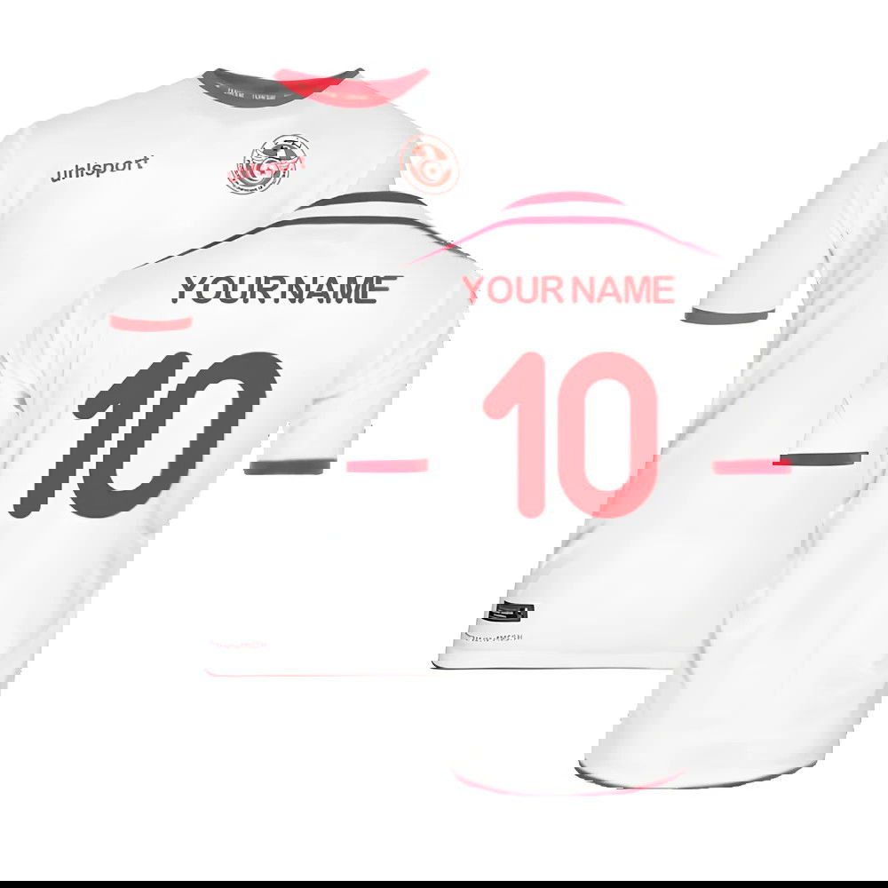Tunisia 2018 Home Shirt ((Excellent) M) (Your Name)
