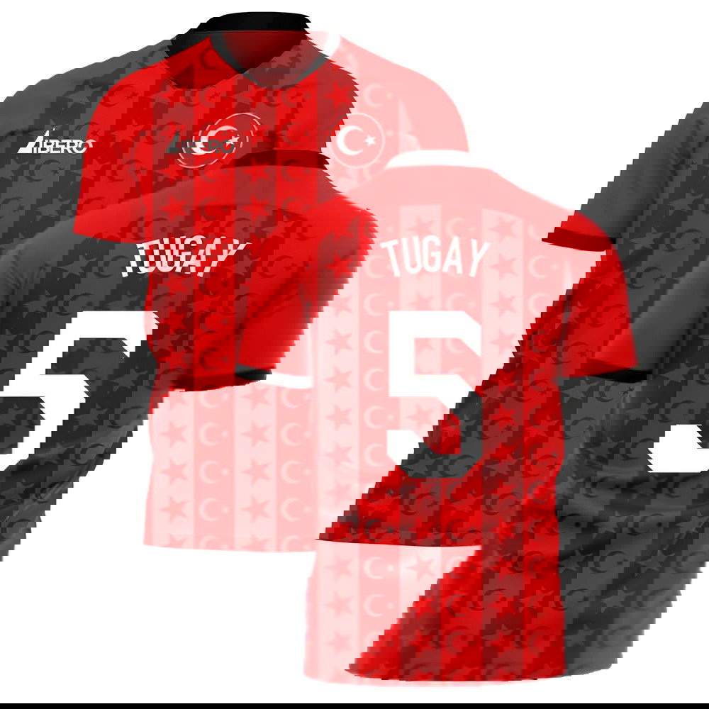 Turkey 2025-2026 Home Concept Football Kit (Libero) (TUGAY 5)