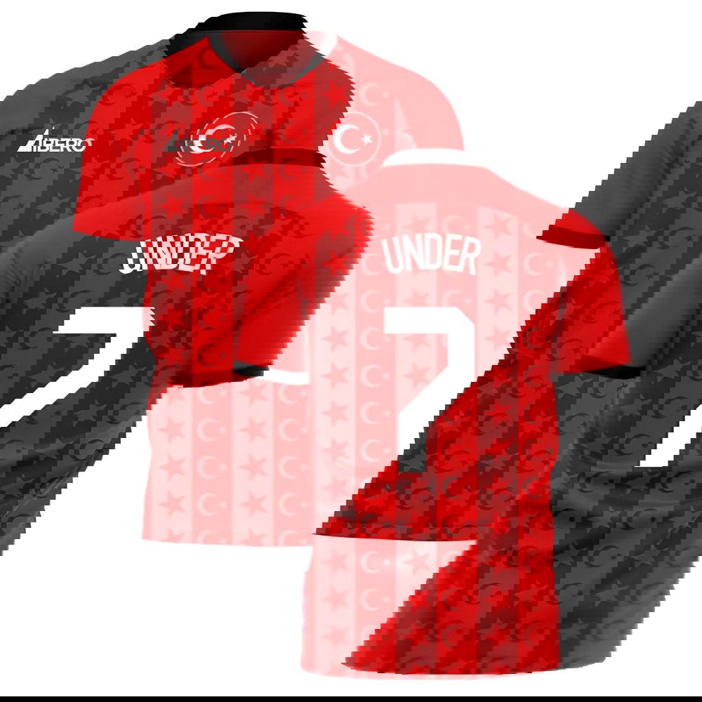 Turkey 2025-2026 Home Concept Football Kit (Libero) (UNDER 7)